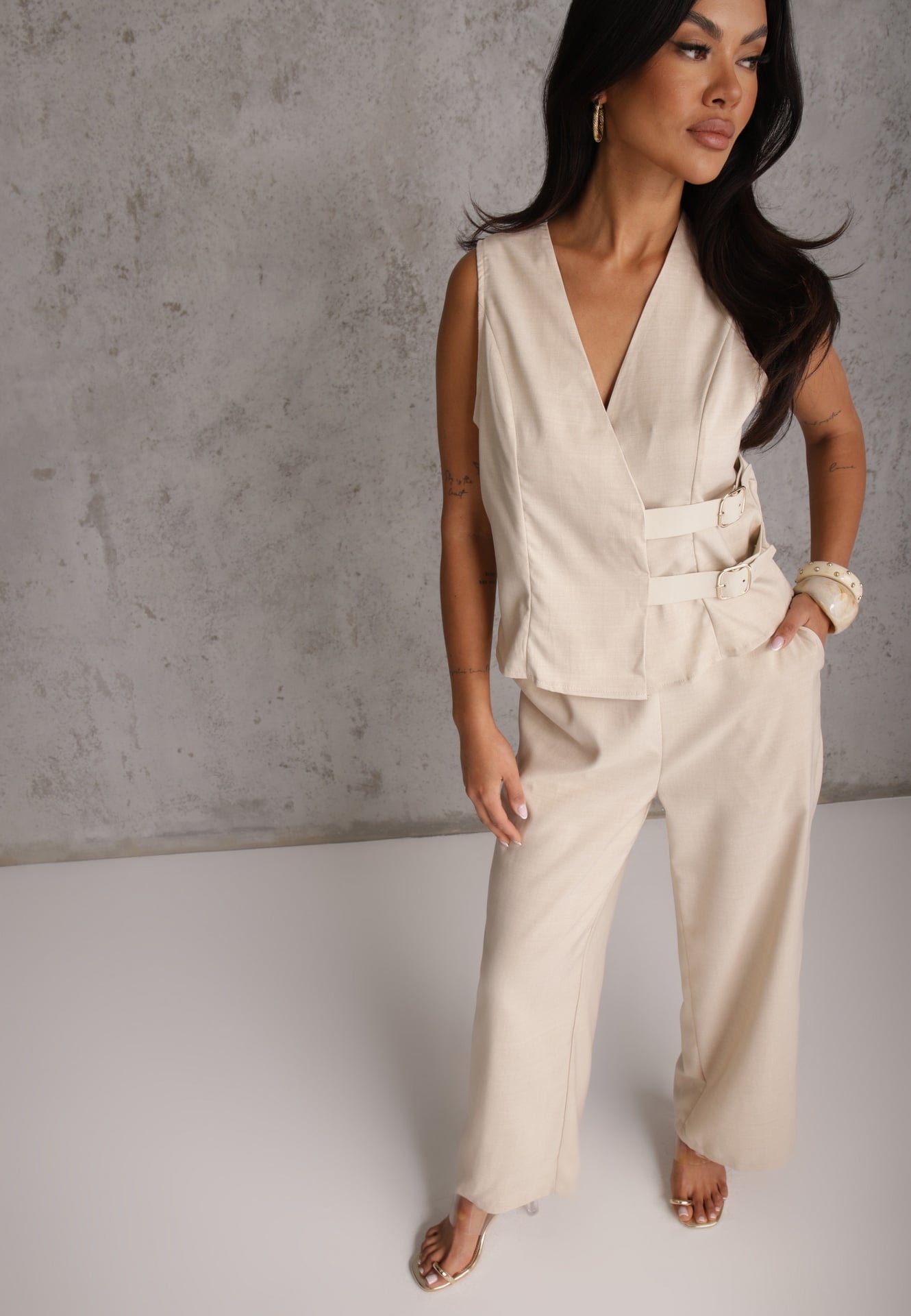 Compleu Sartora Bej deschis