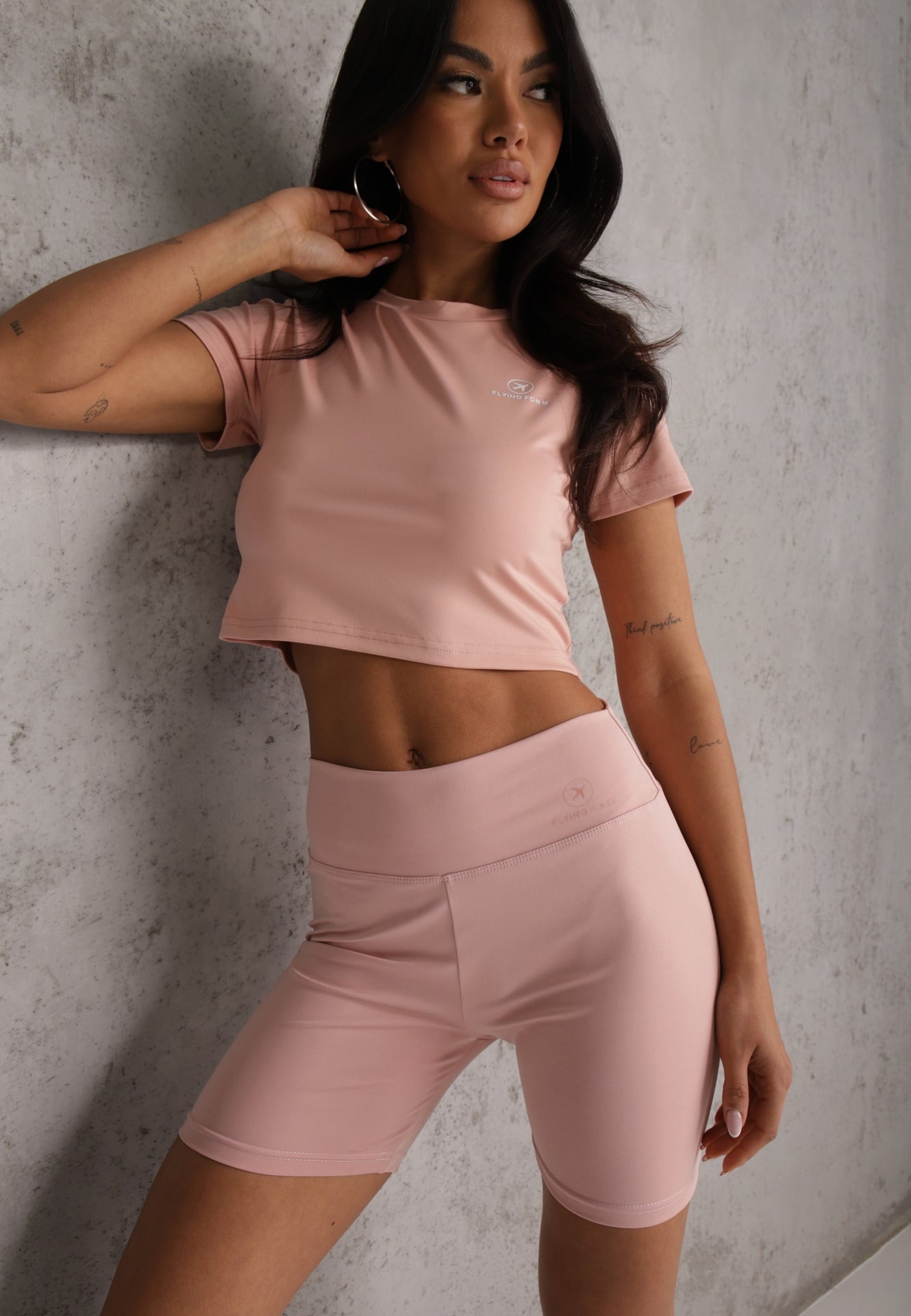 Pantaloni scurți Marerila Roz