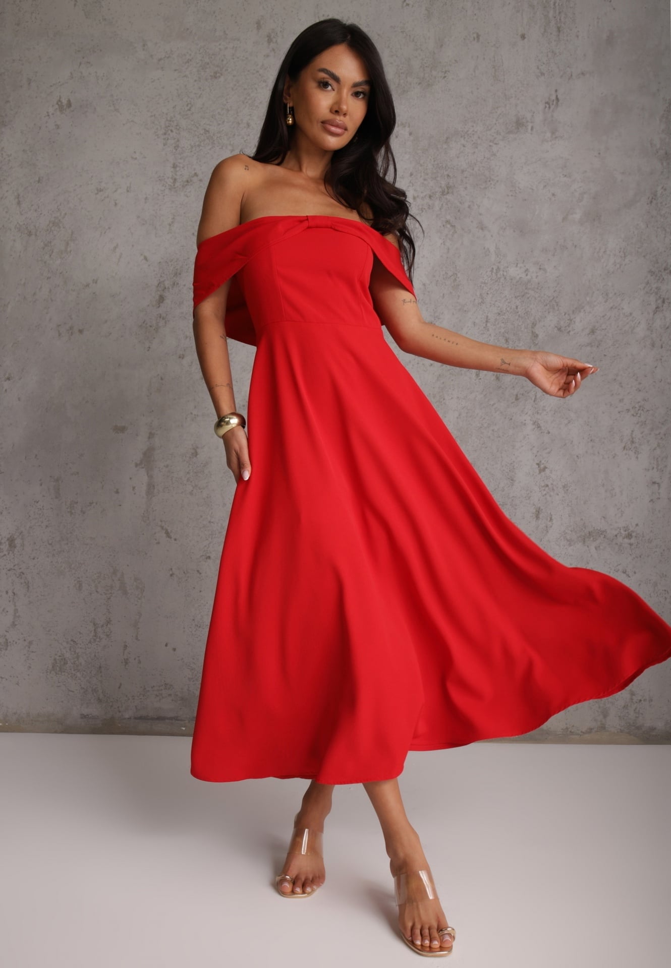 Rochie Neamerianne Roșie