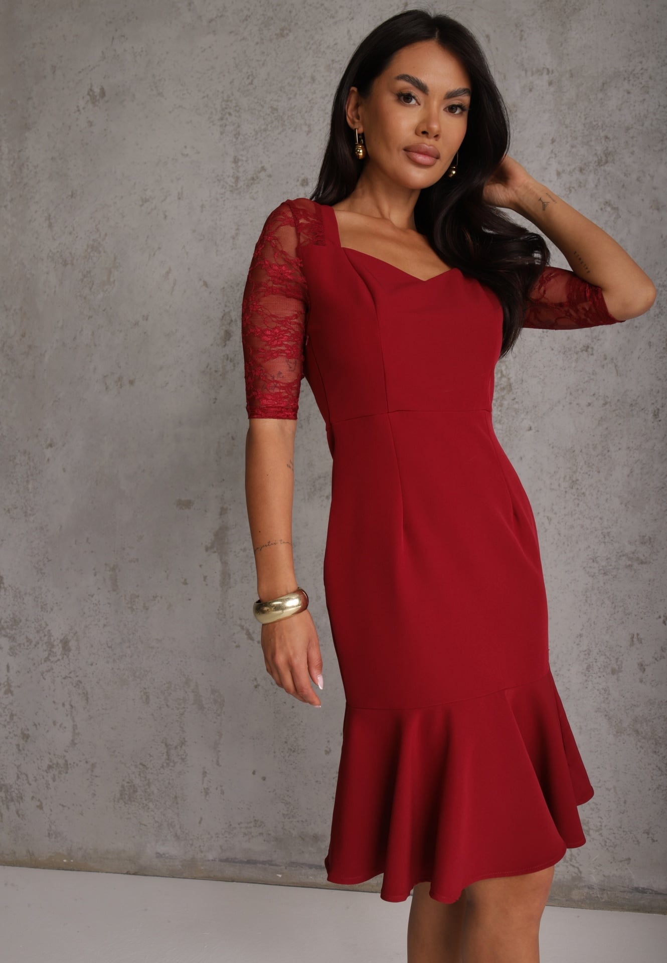 Rochie Metirei Bordo