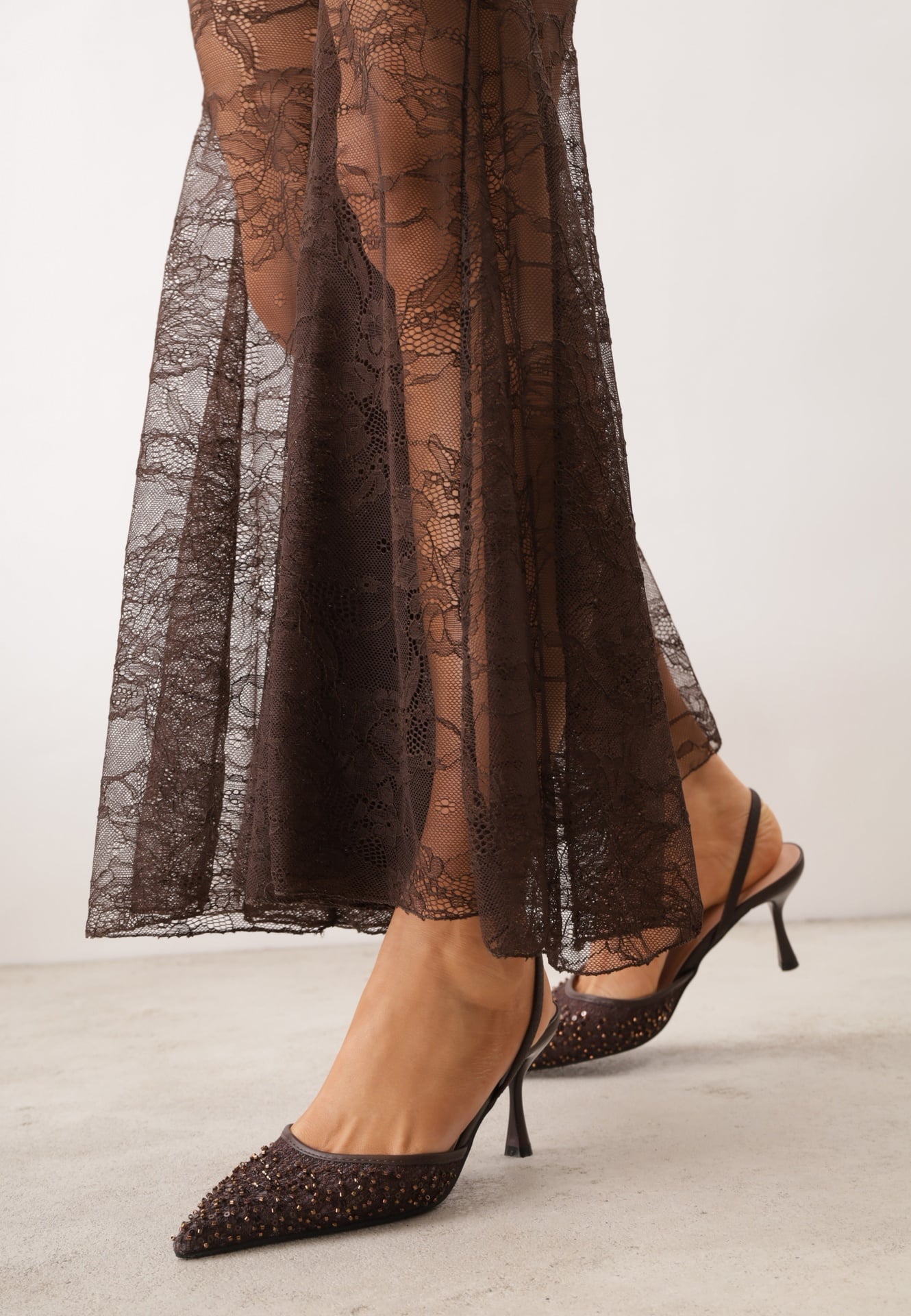 Pantofi stiletto Meridess Maro