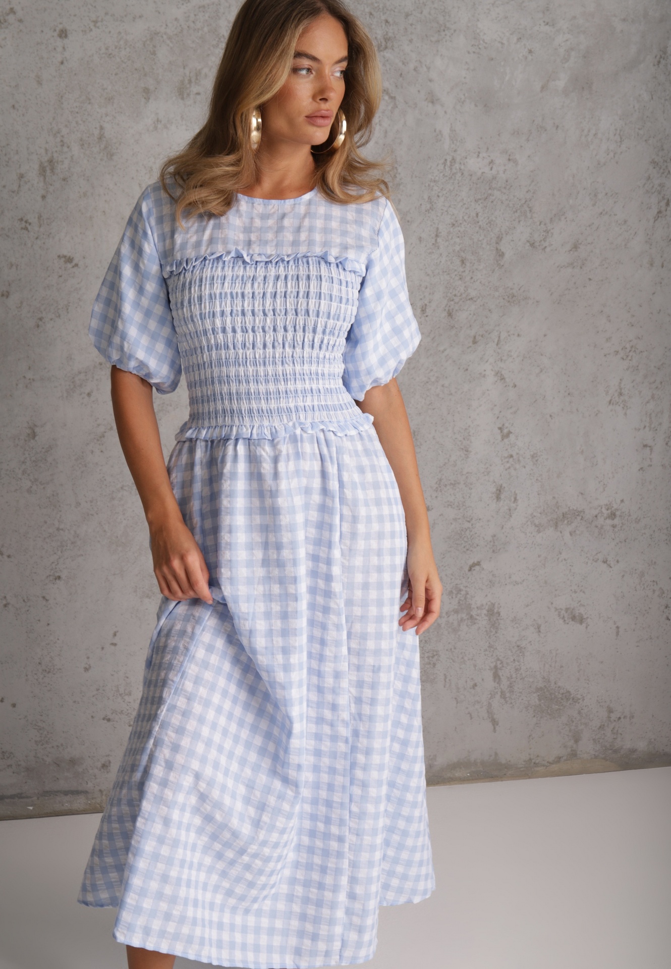 Rochie Aerythia Diomereia Albastru deschis