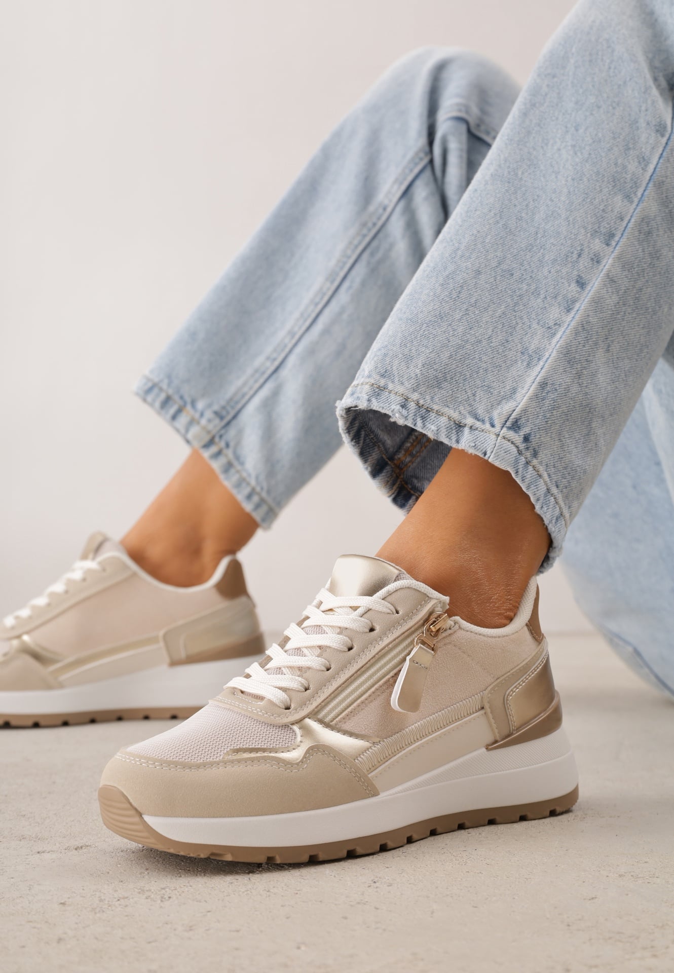 Sneakers Rasesine Bej