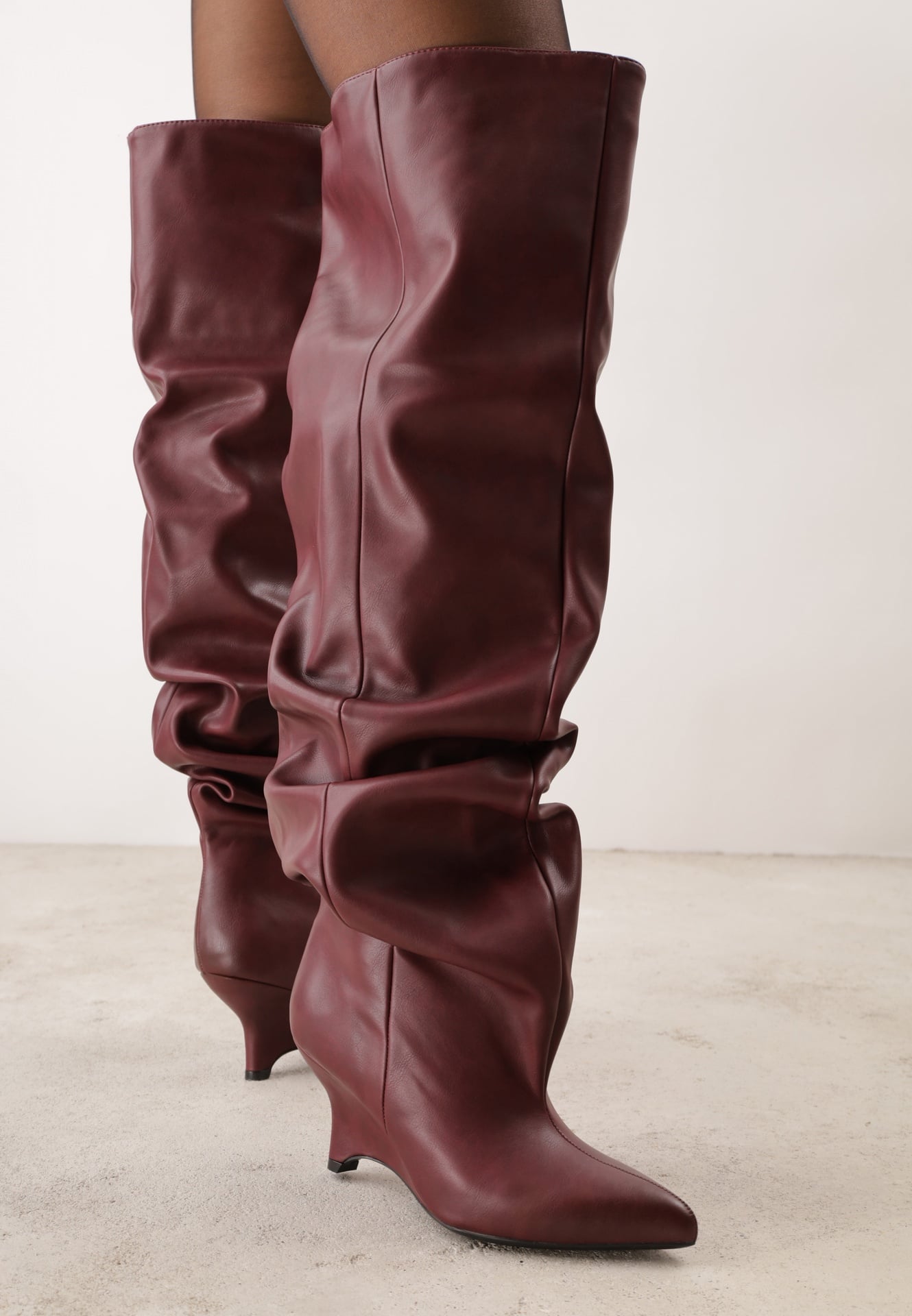 Cizme Swatte Bordo
