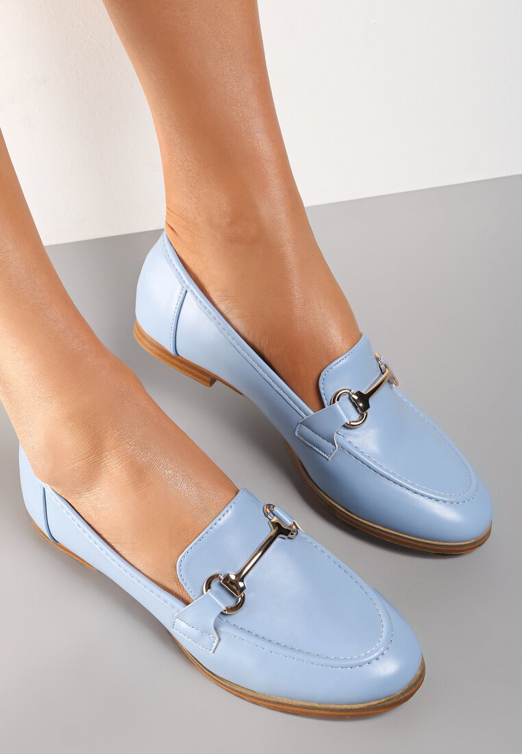 Mocasini Albaștri deschis Sakina