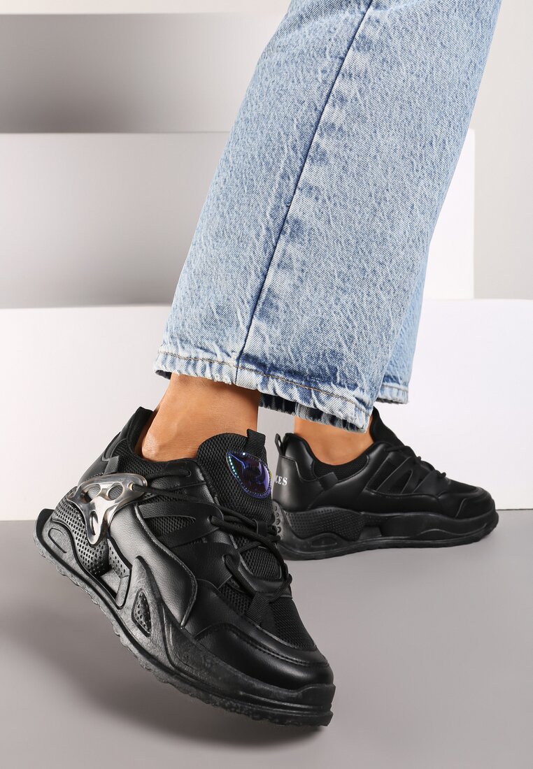 Sneakerși Negri Atel