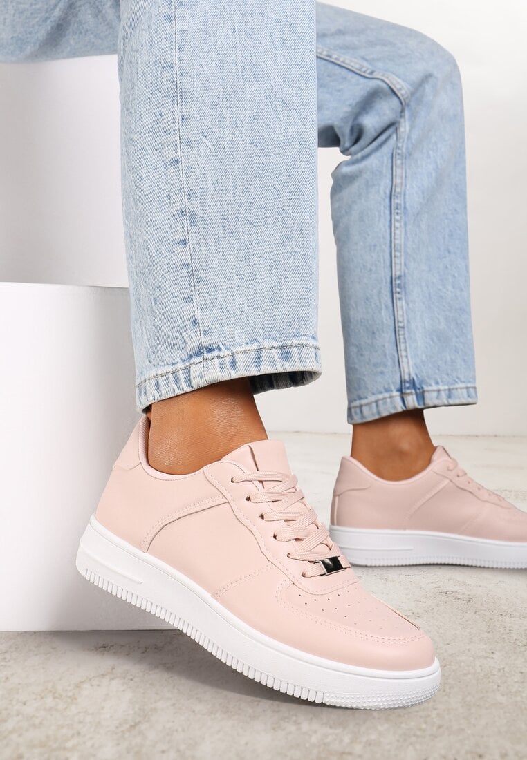 Adidași Roz șiretați perforați Ellemisa