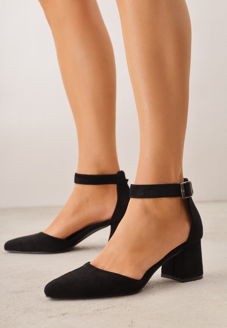 Pantofi cu toc Eveliri Negri