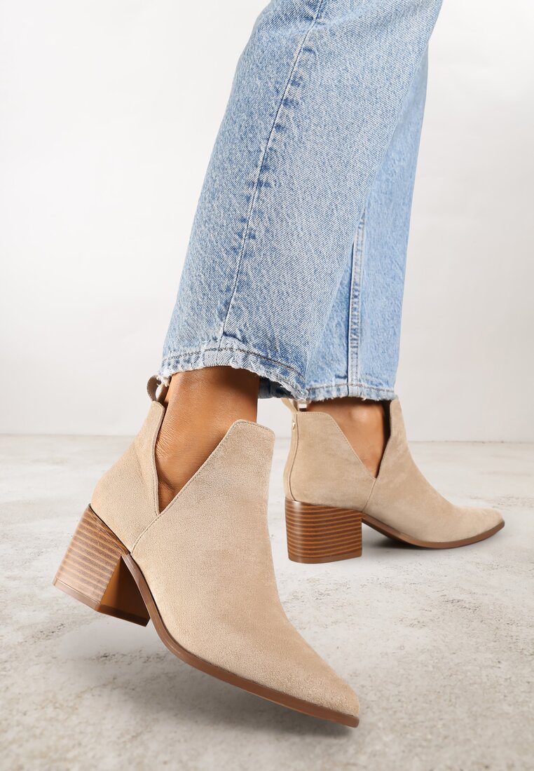 Botine Annavin Bej închis