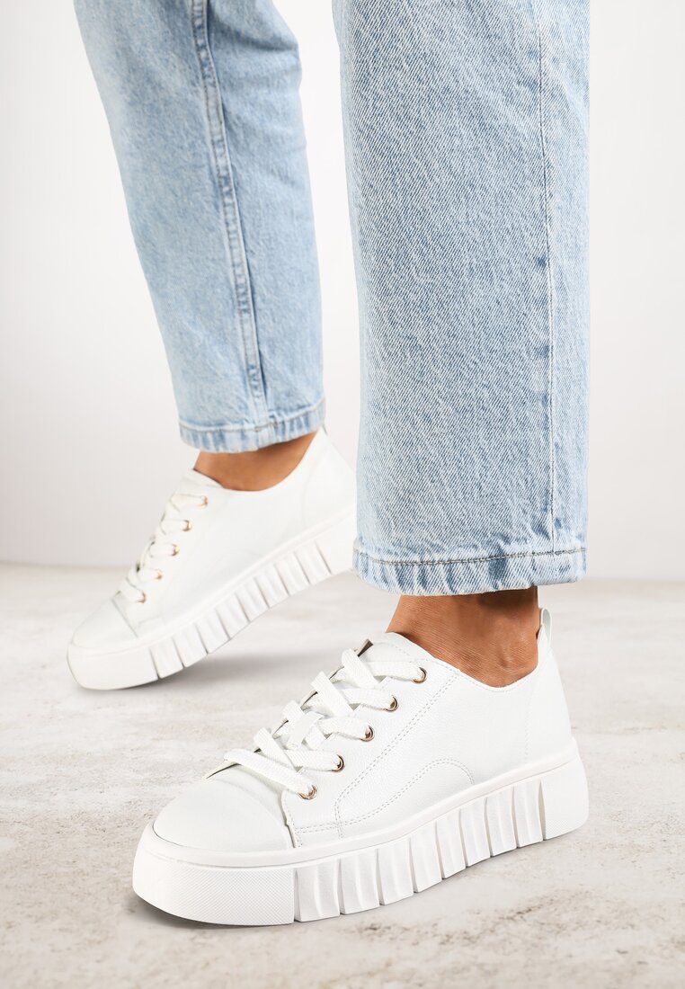 Sneakers Albi Plati Vices cu șireturi Lorori