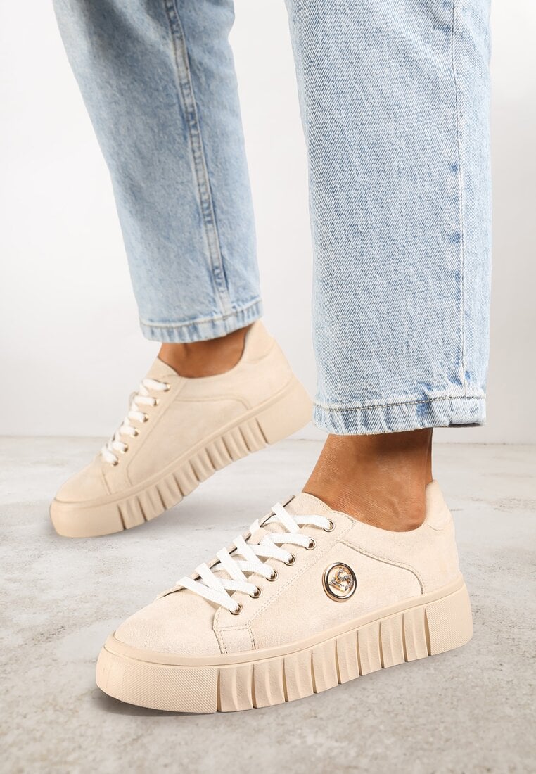 Sneakers Lavfedi Bej