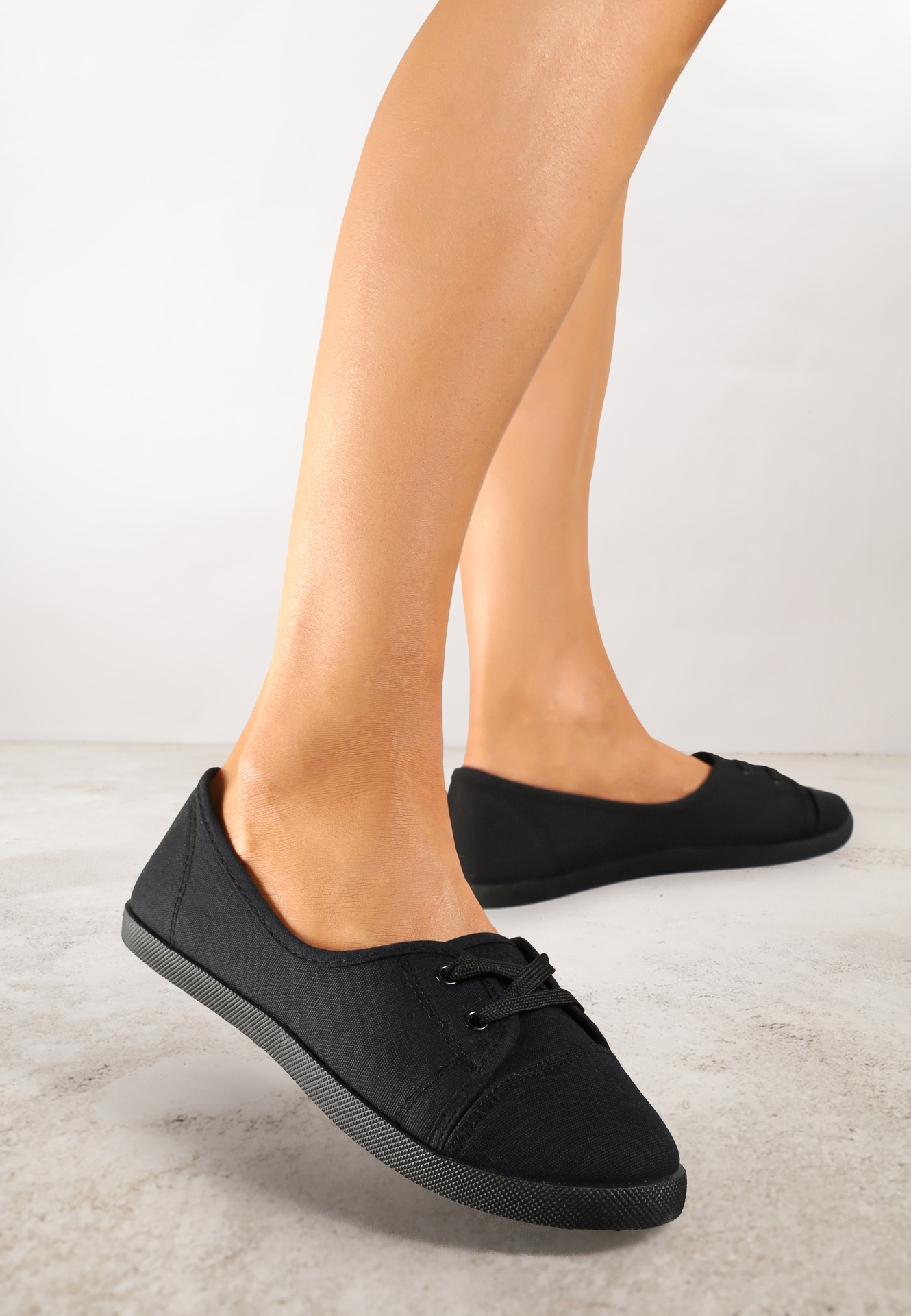 Tenisi Negre Vices cu Fin Siret Telithia