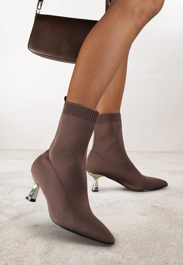 Ghete Maro Vices pe toc Metalic cu carâmb Elastic Vamile