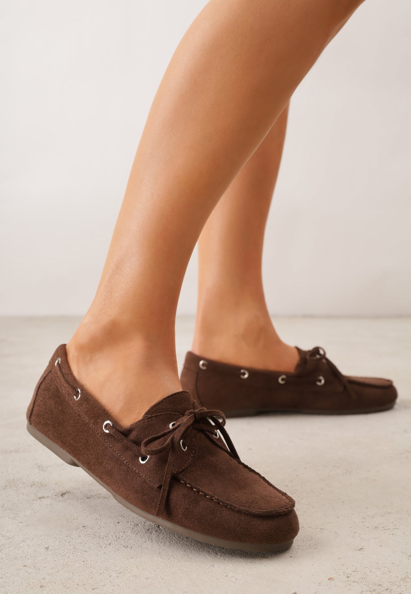 Mocasini Maro VICES cu Brant din Piele Naturală cu Șireturi Nairis