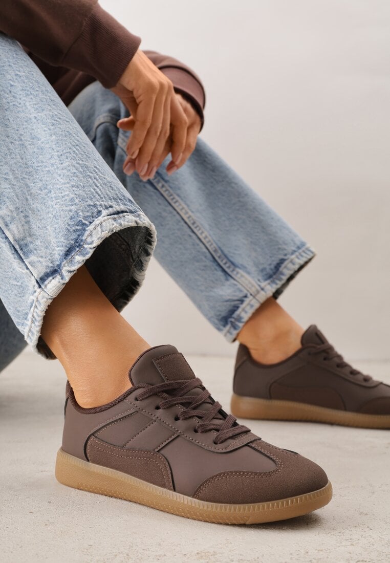 Adidași Maro VICES în stilul tenișilor iconici din materiale combinate Azivina