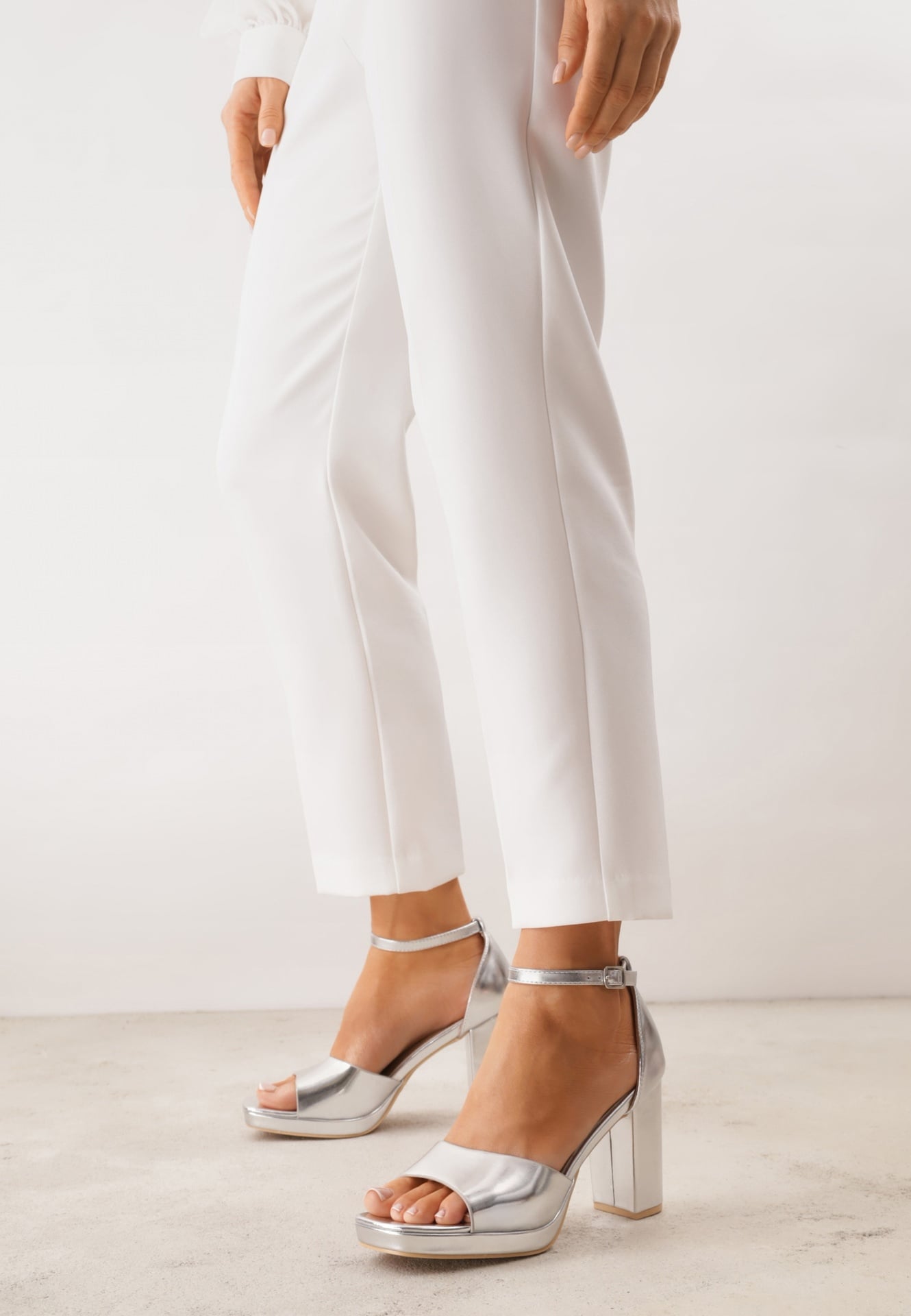 Sandale Adeia Argintii