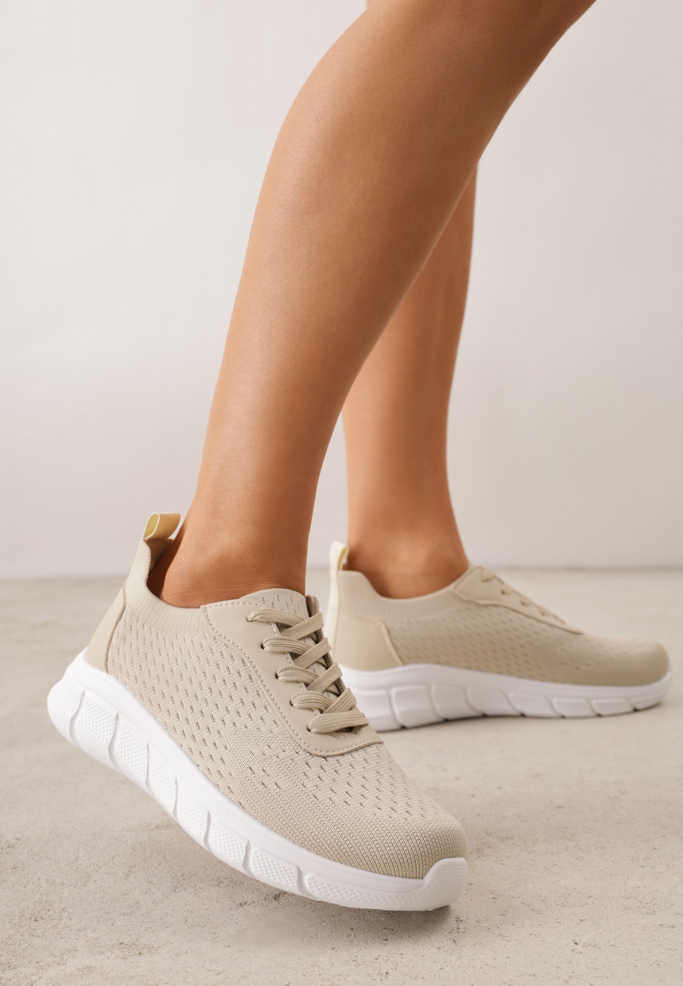 Pantofi sport Nisitia Bej