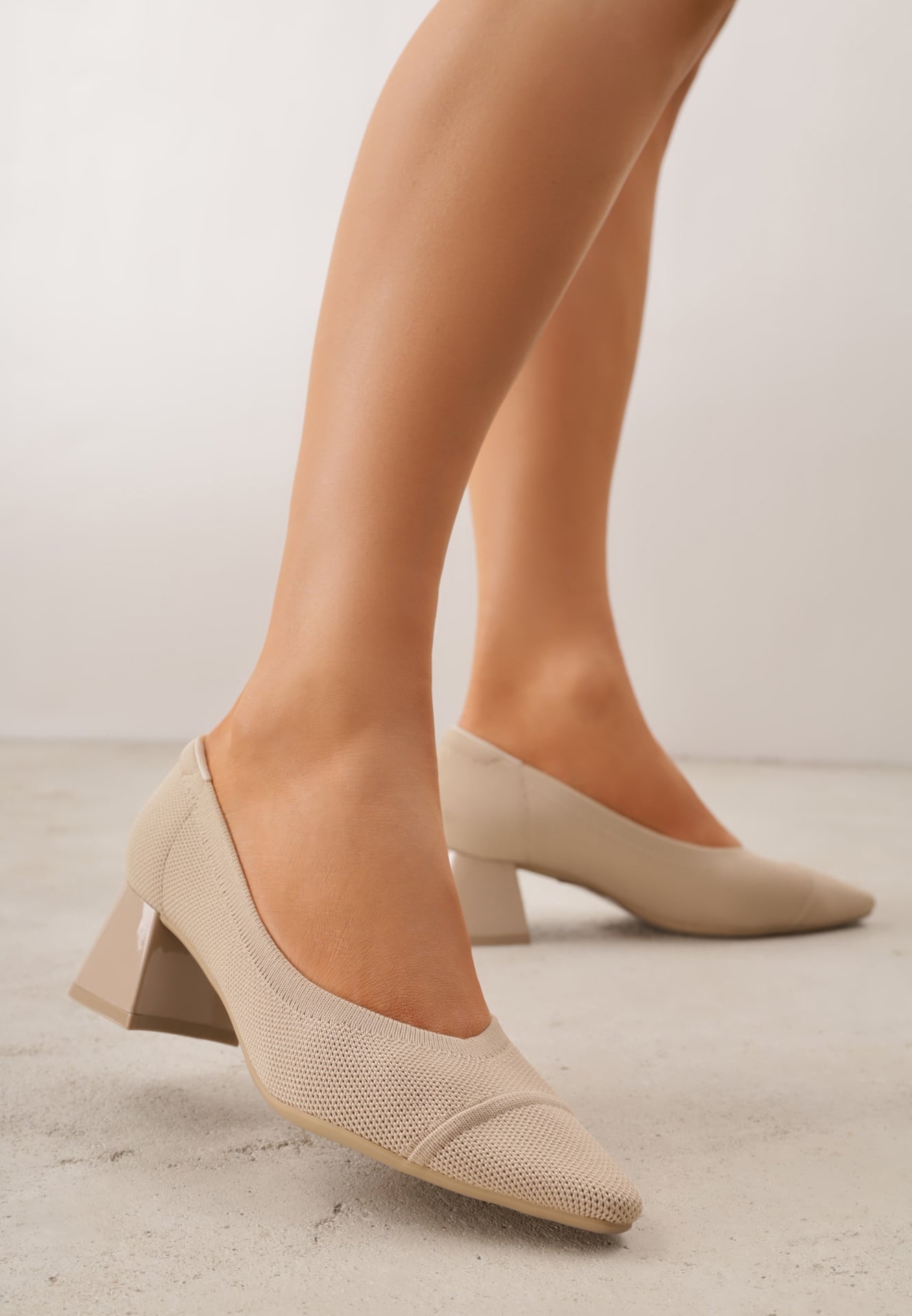 Pantofi cu toc Zaehira Bej închis